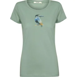 GreenBomb - Women's Bird Look Loves T-Shirt - T-Shirt