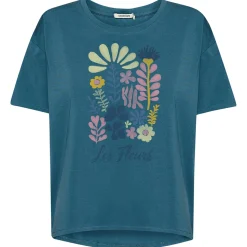 GreenBomb - Women's Les Fleurs Feel T-Shirt - T-Shirt