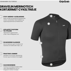GripGrab - EXPLR Merinotech Short Sleeve Jersey - Radtrikot