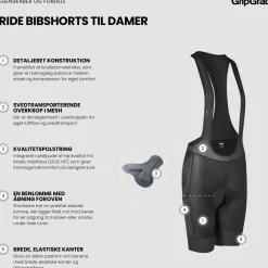 GripGrab - Women's Essential Bibshorts - Radhose