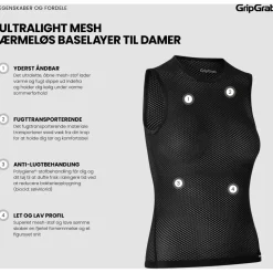 GripGrab - Women's Ultralight Mesh Base Layer - Kunstfaserunterwäsche