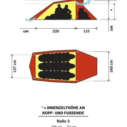 Hilleberg - Nallo 3 - 3-Personen Zelt