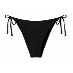 Hurley - Women's Ribbon Regular Fit Solid Color Reversible - Bikini-Bottom