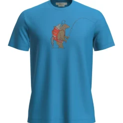 Icebreaker - Merino 150 Tech Lite S/S Tee Bear Catch - Merinoshirt