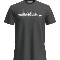 Icebreaker - Merino 150 Tech Lite S/S Tee The Peaks - Merinoshirt