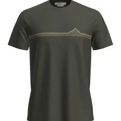 Icebreaker - Merino 150 Tech Lite S/S Tee Range Stripes - Merinoshirt