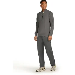 Icebreaker - Merino Blend 260 Waffle Knit Wander L/S 1/2 Zip - Merinoshirt