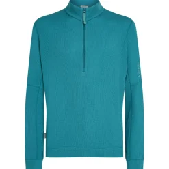 Icebreaker - Merino Blend 260 Waffle Knit Wander L/S 1/2 Zip - Merinoshirt