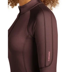 Icebreaker - Women's 300 MerinoFine Polar L/S Half Zip - Merinounterwäsche