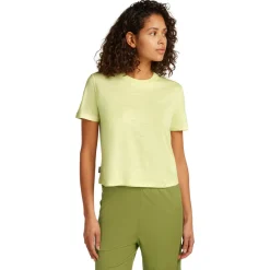 Icebreaker - Women's Merino 150 Tech Lite III S/S Crop Tee - Merinoshirt