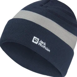 Jack Wolfskin - Kid's Stripy Knit Beanie - Mütze