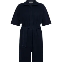 KnowledgeCotton Apparel - Women's Posey Wide Fit Bouclé Suit - Jumpsuit