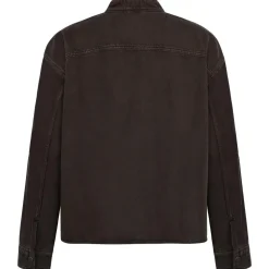 KnowledgeCotton Apparel - Women's Loose Stand Collar Heavy - Bluse