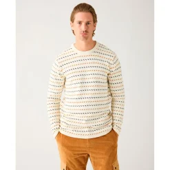 KnowledgeCotton Apparel - Jacquard Crew Neck Knit - Wollpullover