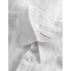 KnowledgeCotton Apparel - Regular Linen Shirt - Hemd