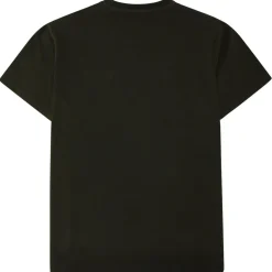 KnowledgeCotton Apparel - S/S Heavy Single Owl Emb. At Chest - T-Shirt