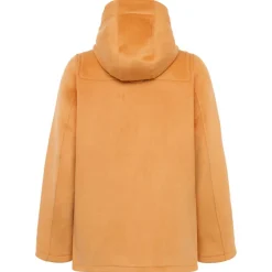 KnowledgeCotton Apparel - Women's Felted Wool Duffle Coat - Parka