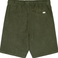 KnowledgeCotton Apparel - Fig Loose Linen Shorts - Shorts