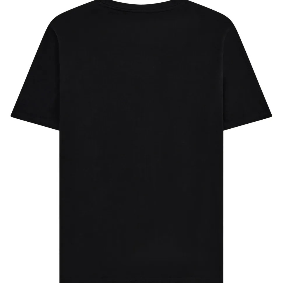 KnowledgeCotton Apparel - Regenerative Organic Cotton Chest Embroidery II - T-Shirt