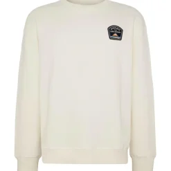 KnowledgeCotton Apparel - Loose Sweater With Badge At Chest - Pullover