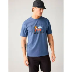 KnowledgeCotton Apparel - Regenerative Organic Cotton Front Print T-Shirt - T-Shirt