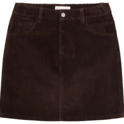 KnowledgeCotton Apparel - Women's 14 Wales Corduroy Skirt - Rock