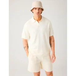 KnowledgeCotton Apparel - Organic Cotton Knitted Polo - Polo-Shirt