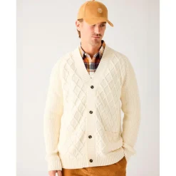 KnowledgeCotton Apparel - Cotton Diamond Cardigan Knit - Wolljacke