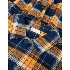 KnowledgeCotton Apparel - Big Checked Heavy Flannel - Hemd