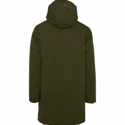 KnowledgeCotton Apparel - Long Soft Shell Jacket Climate Shell - Mantel