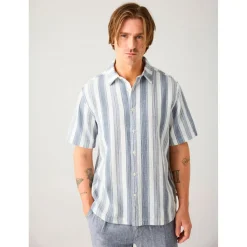 KnowledgeCotton Apparel - Organic Cotton Striped Shirt II - Hemd
