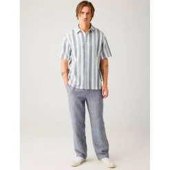 KnowledgeCotton Apparel - Organic Cotton Striped Shirt II - Hemd