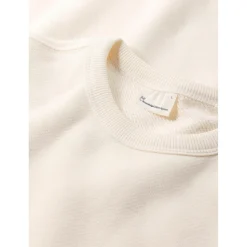 KnowledgeCotton Apparel - Heavy Diagonal Structure Sweater - Fleecepullover