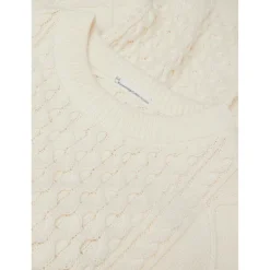 KnowledgeCotton Apparel - Cotton Cable Crew Neck - Wollpullover