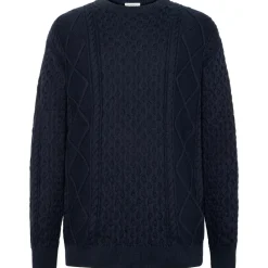 KnowledgeCotton Apparel - Cotton Cable Crew Neck - Wollpullover