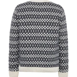 KnowledgeCotton Apparel - Fair Isle Crew Neck Lambswool Knit - Wollpullover