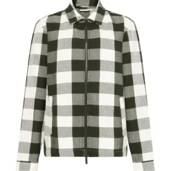 KnowledgeCotton Apparel - Checkered Heavy Flannel Overshirt - Hemd