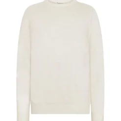 KnowledgeCotton Apparel - O-Neck Wool Knit - Wollpullover