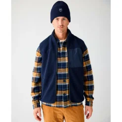 KnowledgeCotton Apparel - ED Adv. Loose Fit Zip Fleece Vest - Fleeceweste