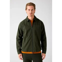 KnowledgeCotton Apparel - Regular Fit Twill Overshirt - Hemd