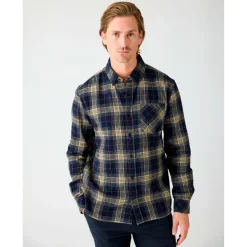 KnowledgeCotton Apparel - Regular Fit Checkered Shirt - Hemd