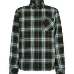KnowledgeCotton Apparel - Regular Fit Checkered Shirt - Hemd