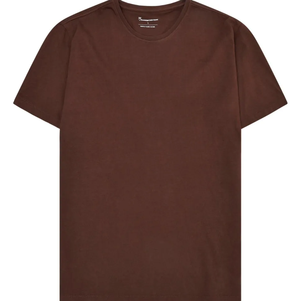 KnowledgeCotton Apparel - Agnar Basic T-Shirt - T-Shirt
