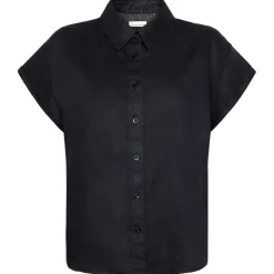 KnowledgeCotton Apparel - Women's Aster Fold Up S/S - Bluse