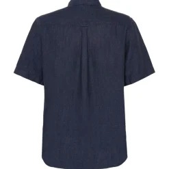 KnowledgeCotton Apparel - Regular Linen S/S Shirt - Hemd