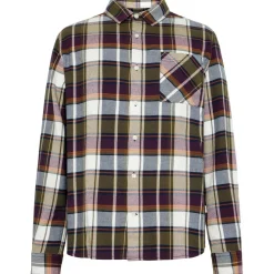 KnowledgeCotton Apparel - Regular Light Flannel Checkered - Hemd