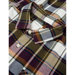 KnowledgeCotton Apparel - Regular Light Flannel Checkered - Hemd