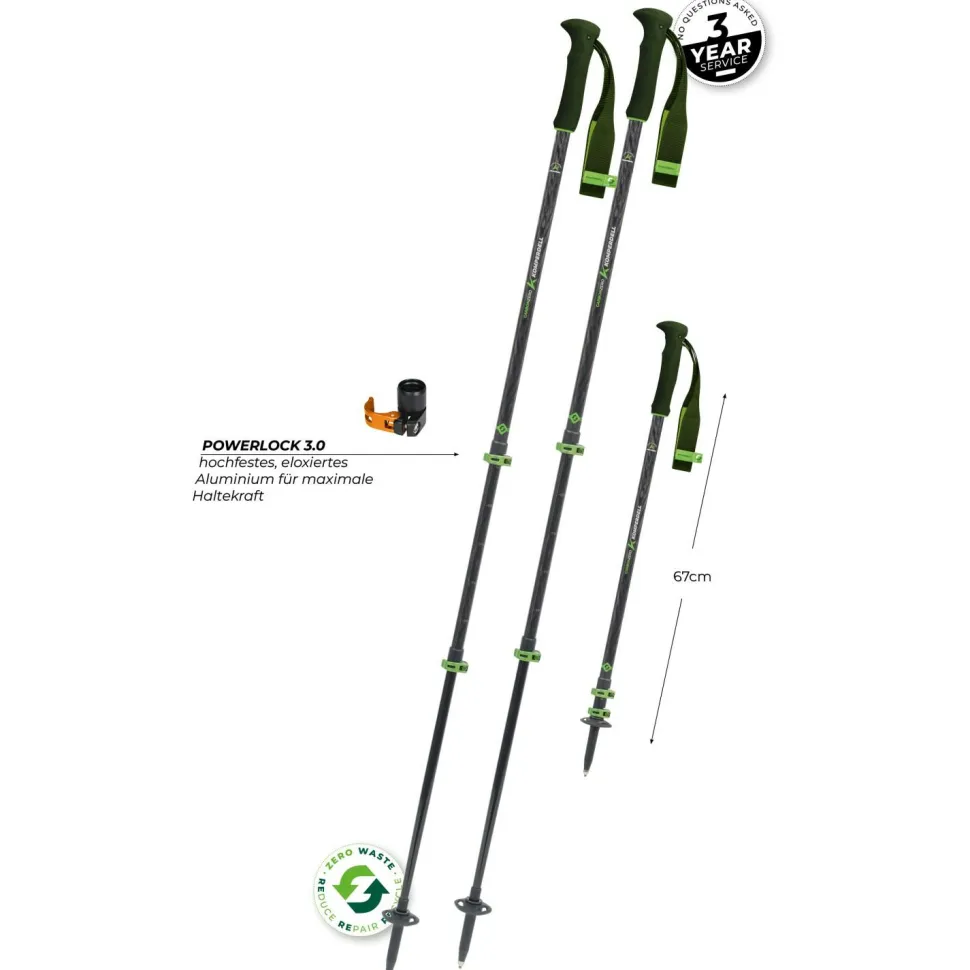 Komperdell - Carbon Evo Zero - Trekkingstöcke