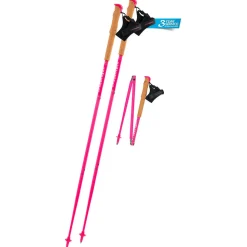 Komperdell - Carbon FXP Team Pink Foldable - Trailrunning Stöcke