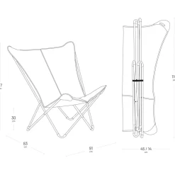 Lafuma Mobilier - Pop Up XL BeComfort - Campingstuhl